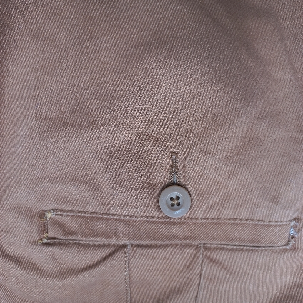 Michael Brandon Men's Tan Chinos Versatile Cotton Twill Size 30 X 30 US - Picture 8 of 12